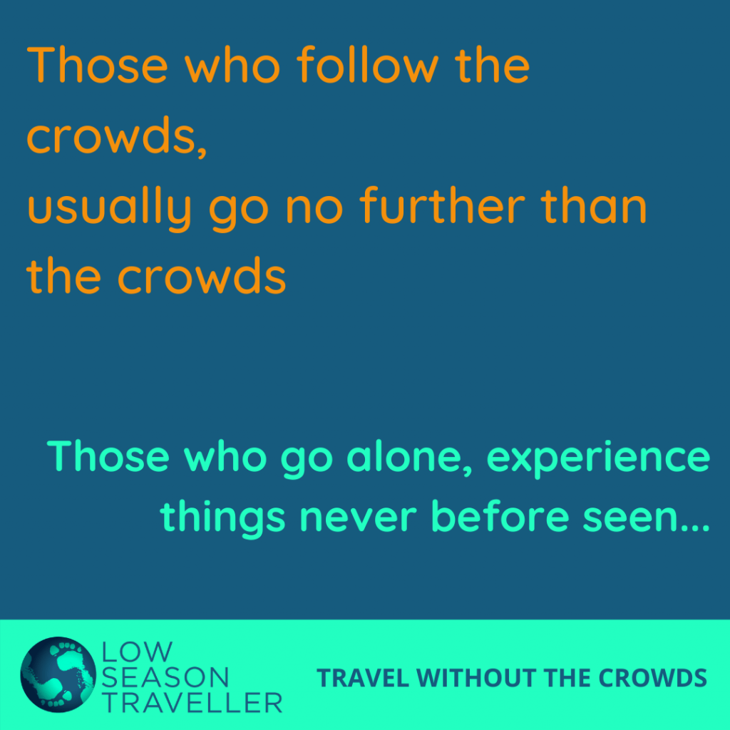 Those who follow crowds graphic